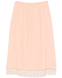 Simone Rocha - Midi-Rok Met Kant - Lyst