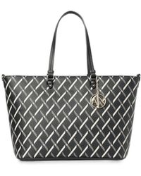 Emporio Armani - Logo-Print Tote Bag - Lyst