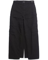Balenciaga - Cargo-pockets Slit Skirt - Lyst