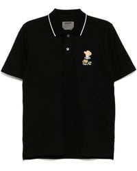 Musium Div. - Embroidered Polo Shirt - Lyst