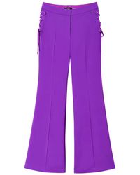 Twinset - Lace-Up Trousers - Lyst