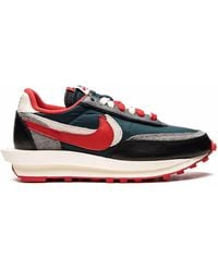 Nike - X Undercover X Sacai X Ldwaffle "Midnight Spruce University" Sneakers - Lyst