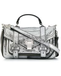 Proenza Schouler Ps1+ Tiny Tas - Metallic