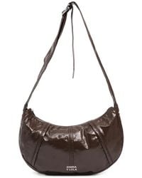 Bimba Y Lola - Medium Moon Chocolate Glitter Bag - Lyst