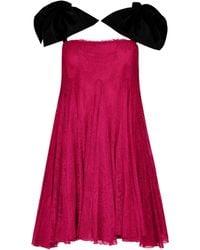 Nina Ricci - Mini-jurk Met Strikdetail - Lyst