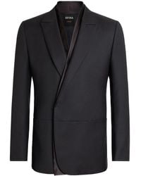 Zegna - Single-breasted Wool-mohair Blazer - Lyst