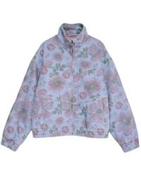 Favorite People - X Salsa Jeans Floral-Print Denim Jacket - Lyst