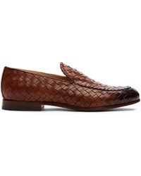 SCAROSSO - Vittorio Interwoven Loafers - Lyst