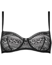 Eres - Evidence Lace Demi-Cup Bra - Lyst