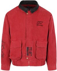 Enfants Riches Deprimes - Graphic-Print Jacket - Lyst