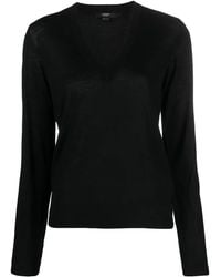 Seventy - Lightweight V-Neck Wool Jumper - Lyst