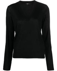 Seventy - Lightweight V-Neck Wool Jumper - Lyst