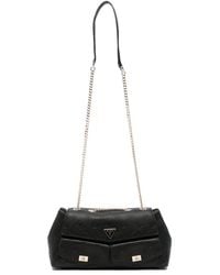 Guess - Sac À Bandoulière Blake À Logo Embossé - Lyst