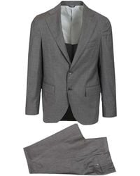 Al Duca d'Aosta - Single-Breasted Suit - Lyst