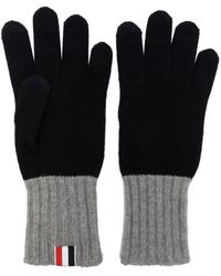 Thom Browne - Handschuhe mit RWB-Streifen - Lyst
