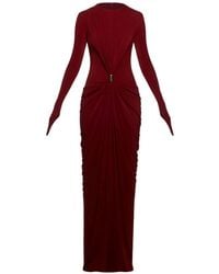 Chats by C.Dam - Zayra Long-Sleeve Draped Dress - Lyst