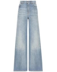 Chloé - Jean Ample À Taille Haute - Lyst