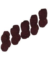 ZEGNA - Diamond-Patterned Invisible Socks - Lyst