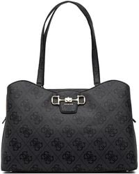 Guess - Janie 4G-Monogram Tote Bag - Lyst