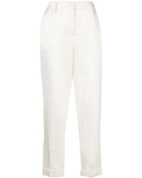 P.A.R.O.S.H. - Pantalon À Fini Satiné - Lyst