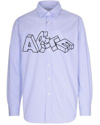 Arte' - Camicia Con Logo - Lyst