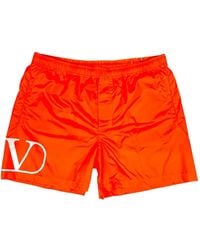 Valentino Garavani - Vlogo Signature Swim Shorts - Lyst