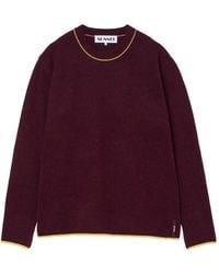 Sunnei - Round-Neck Long-Sleeve Sweater - Lyst