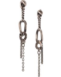 Werkstatt:münchen - Chain Charm Earring - Lyst