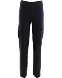 Avenue Montaigne - Eclipse Broek Met Cargo Zak - Lyst