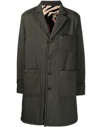 4SDESIGNS - Patch-Pockets Single-Breasted Coat - Lyst