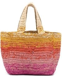Manebí - Small Zuma Crochet-Knit Ombré Tote Bag - Lyst