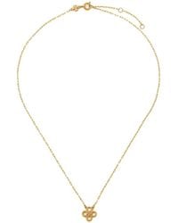 Tory Burch - Collar Forget Me Not Con Colgante De Trébol - Lyst