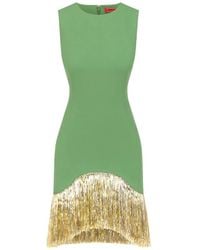 Simon Miller - Bowie Fringe-Trim Mini Dress - Lyst