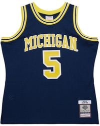 Mitchell & Ness - X Ncaa Michigan Wolverines 1991-92 Jalen Rose Jersey - Lyst