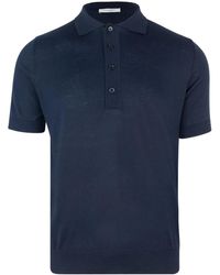 Paolo Pecora - Fine-Knit Polo Shirt - Lyst