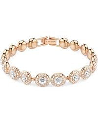 Swarovski - Una Angelic Crystal-Embellished Bracelet - Lyst