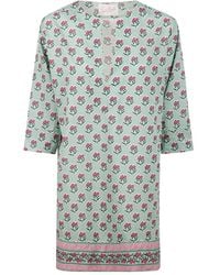 Mc2 Saint Barth - Kleid mit Blumen-Print - Lyst