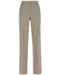 PT Torino - Pressed-Crease Tailored Trousers - Lyst
