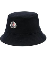 Moncler - Logo-Patch Bucket Hat - Lyst