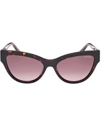 GUESS EYEWEAR - Zonnebril Met Cat-Eye Montuur - Lyst