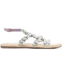 Manebí - Flache Yucatán Espadrille-Sandalen - Lyst