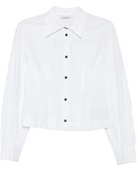Liviana Conti - Pleated Long-Sleeve Shirt - Lyst
