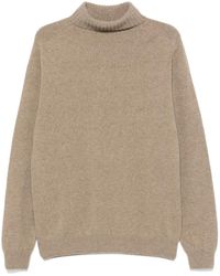 Sunspel - Maglione A Collo Alto - Lyst