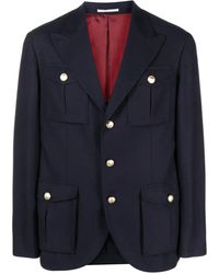 Brunello Cucinelli - Deconstructed Jacket - Lyst