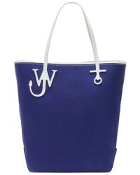 JW Anderson - Tall Anchor Shopper Aus Canvas - Lyst