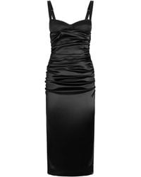 Dolce & Gabbana - Dolce & Gabbana Midi Dress - Lyst