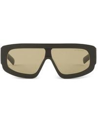 Prada - Sunglasses With Triangle Logo - Lyst