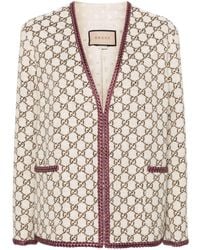 Gucci - GG Tweed Jacket - Lyst