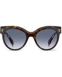 Marc Jacobs - Tortoiseshell-Effect Cat-Eye Sunglasses - Lyst