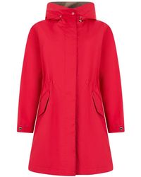 Moorer - Antibestes Drawstring-Waist Hooded Parka Coat - Lyst
